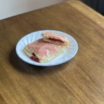 Wild Blackberry Sourdough discard pop tarts sitting on a white plate